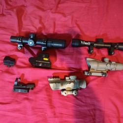 Maxi lot d'optique Airsoft !