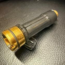!!! RARE !!! T&ecirc;te de culasse Blaser R93 Titane or droit magnum