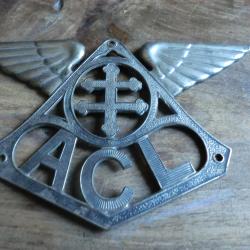 insigne plaque  a&eacute;roclub croix de lorraine