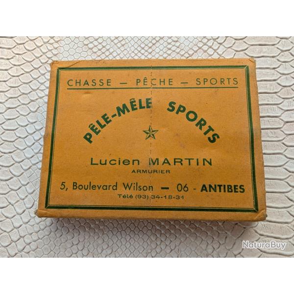 Cartouches calibre 16 poudre T plomb 7 Ancienne armurerie Antibes