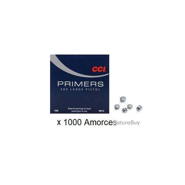 Amorces CCI Standard Large Pistol N�300 Bo�te de 1000