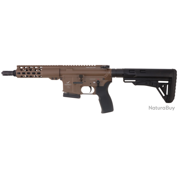 Carabine semi-automatique LEGACY ARMAMENT AR EXTREME Custom Level 1 FDE cal.223 Rem canon 8" ou 12" 