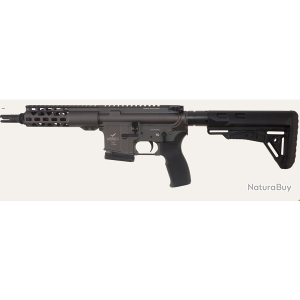 Carabine semi-automatique LEGACY ARMAMENT AR EXTREME Custom Level 1 Tungsten Grey cal.223 Rem canon 