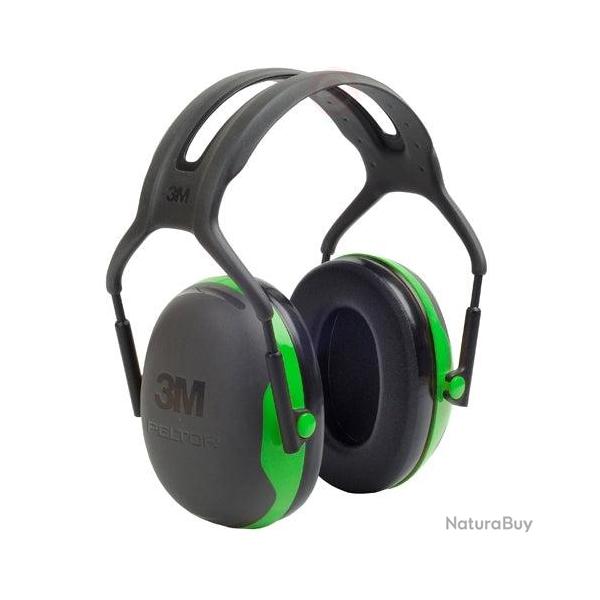 Casque anti-bruit 3M PELTOR X1 noir / vert