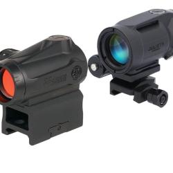 Combo point rouge SIG SAUER ROMEO MSR GEN II 2 MOA + Magnifier JULIET 3 Micro