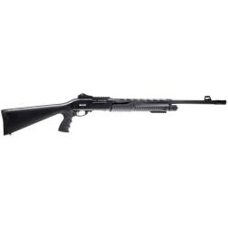 Fusil &agrave; pompe UTAS XTP Tactical cal. 12/76 canon ray&eacute; 24" noir