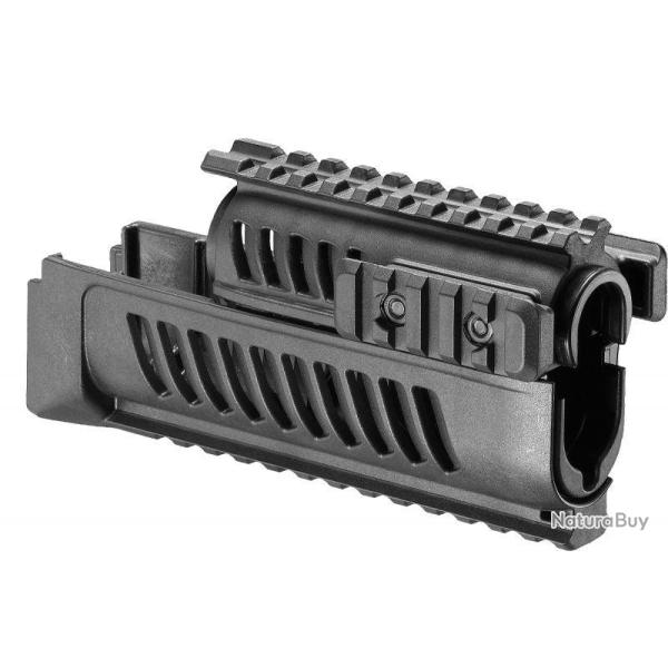 Garde-Main FAB Defense avec Rails Picatinny pour AK47 Noir