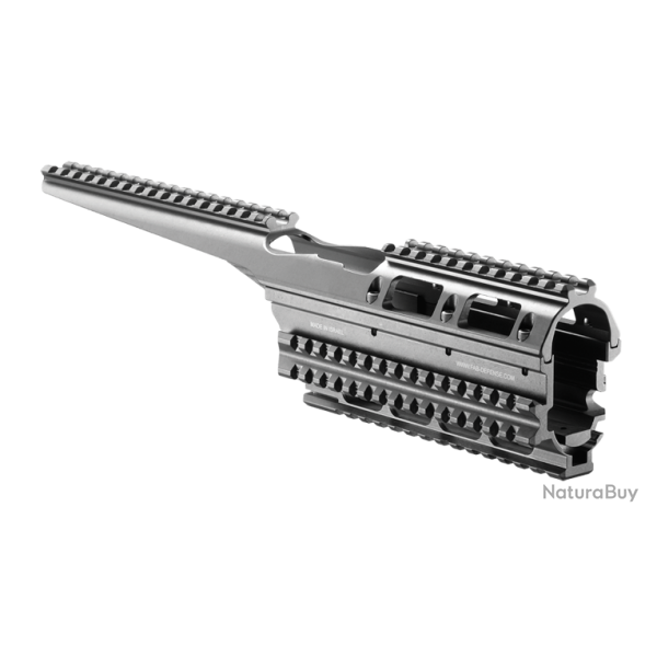 Garde-Main Tactique Aluminium FAB Defense 4 Rails Picatinny pour AK47