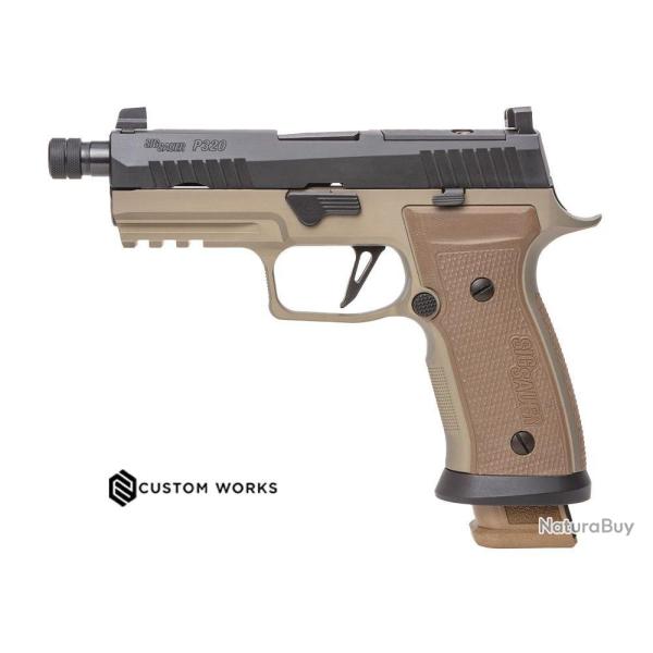 Pistolet SIG SAUER P320 AXG Combat Limited Edition cal.9x19 21 coups FDE Optic Ready