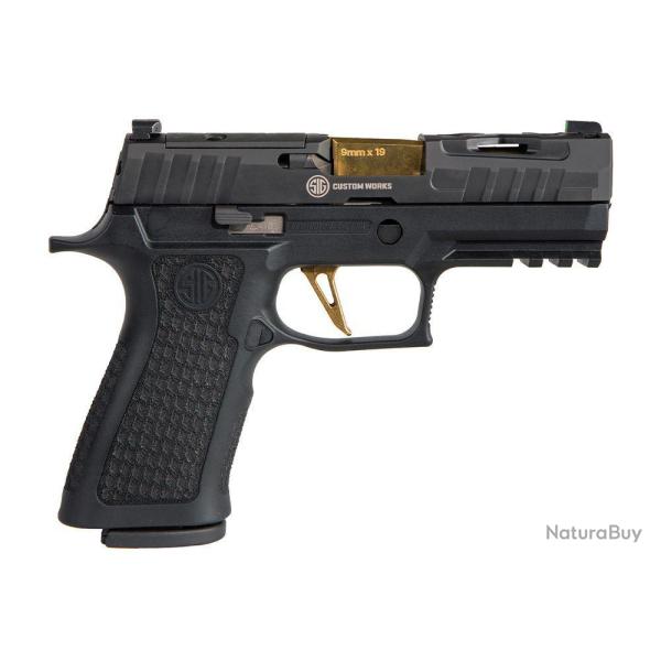Pistolet SIG SAUER P320 X Compact Spectre Gold cal.9x19 - Optic Ready - 17 coups