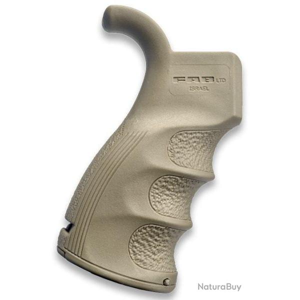 Poign�e Pistolet FAB Defense D�sert pour AR15 / M16 / M4 - FDE