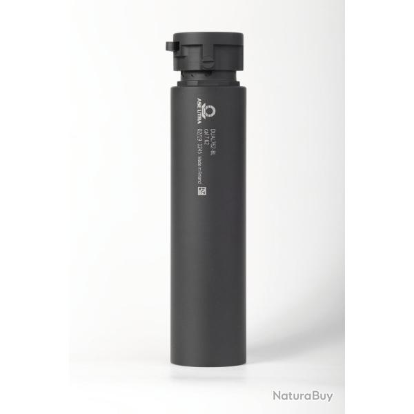 Silencieux ASE UTRA Dual 762-BL cal .30 / 7.62 mm BoreLock Cerakote noir