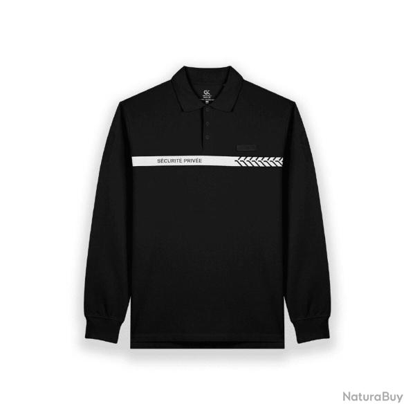 Polo Manches Longues S�curit� Priv�e - GK SAFETEK� L