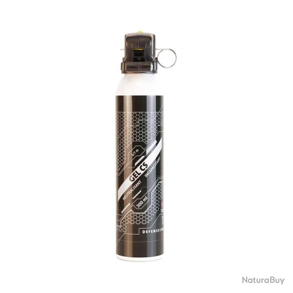A�rosol Gel Actif CS 300ml - DEFENSE ONE Noir