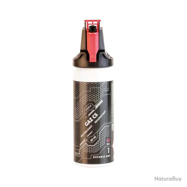 A�rosol Gaz Actif CS 50ml - DEFENSE ONE Noir
