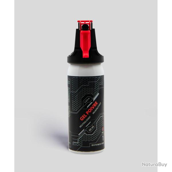 A�rosol Gel Poivre 50ml - DEFENSE ONE Rouge