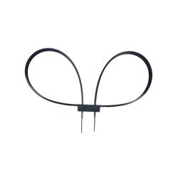 Menottes Plastiques Noir