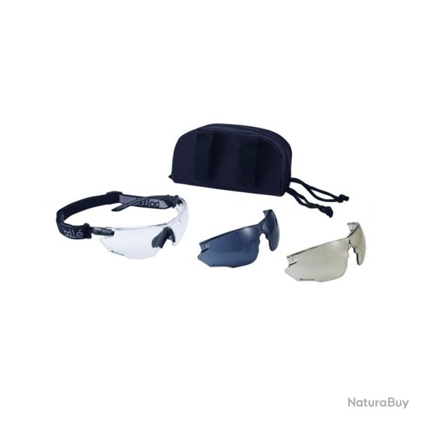 Lunettes Balistiques Combat Kit Noir
