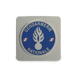 M&eacute;daille Gendarmerie &agrave; support carr&eacute;