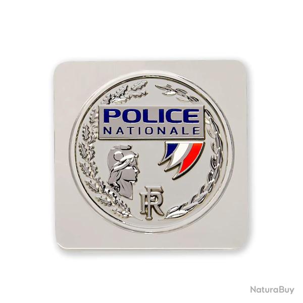 M�daille Police Nationale Gris