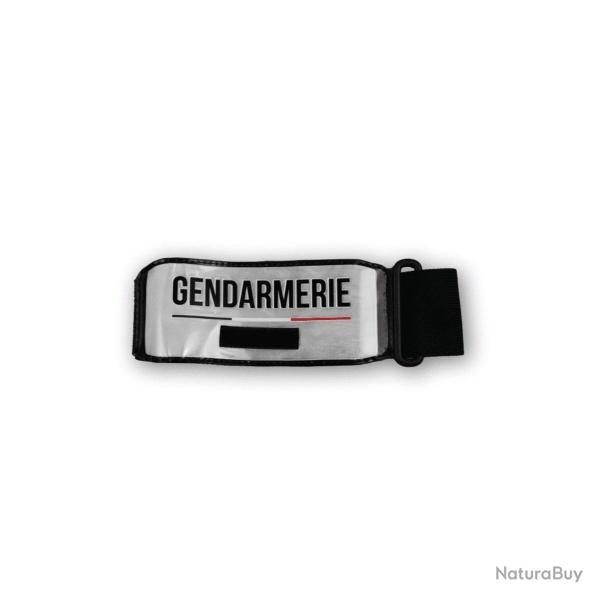 Brassard gendarmerie avec emplacement RIO Noir