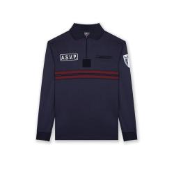Polo AVSP Manches Longues Respirantes 3XL