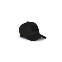 Casquette Avec Velcro - Noir Noir