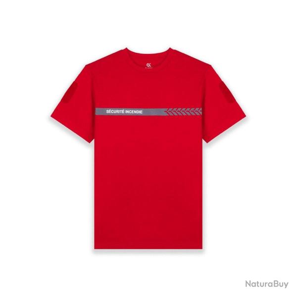 T-Shirt S�curit� Incendie - GK SAFETEK� M