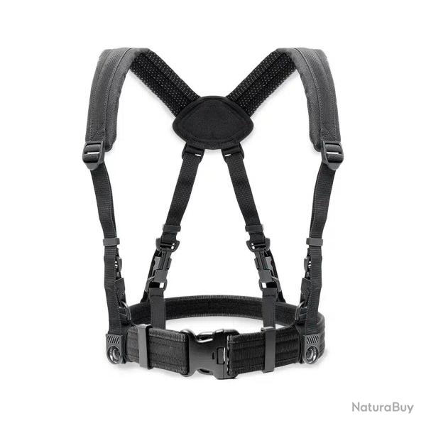 Brelage de Soutien Matelass� Noir