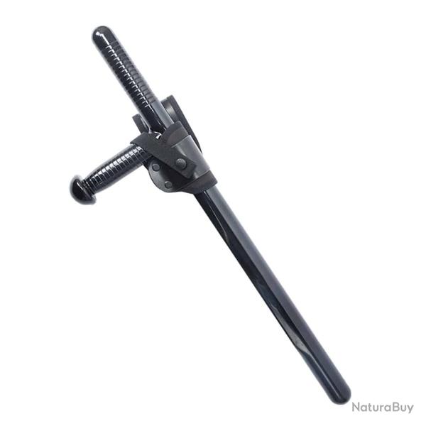 Porte-Tonfa Ambidextre & Pivotant TIMECOP Noir