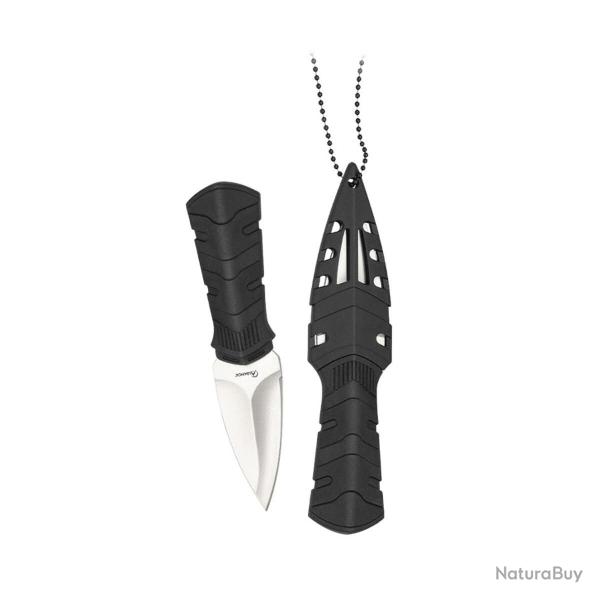 Couteau de Cou Tactique K-25 Albainox - Noir Noir