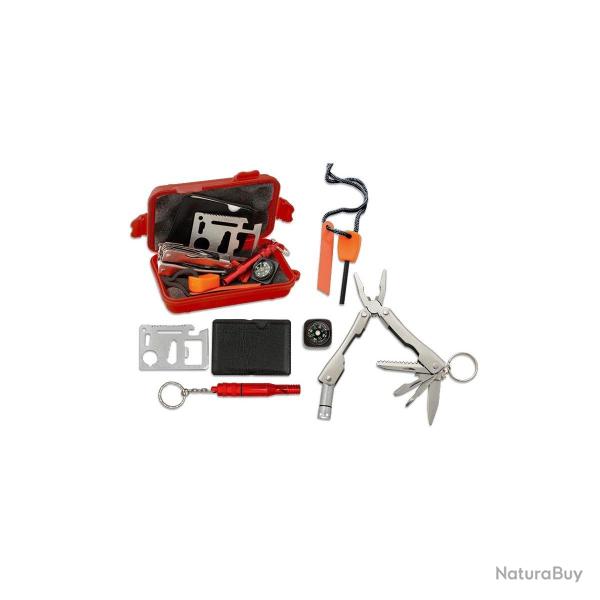 Kit de survie BARBARIC Rouge