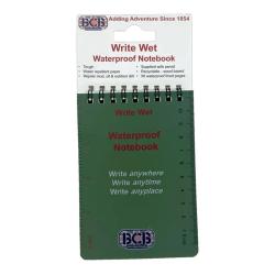Carnet de Notes Waterproof Format Poche Vert OD