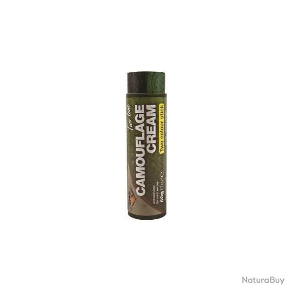 Stick de Camouflage en Tube - Noir/Kaki Kaki