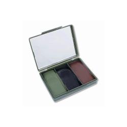 Cr&egrave;me de Camouflage Tricolore x 30 pcs Kaki
