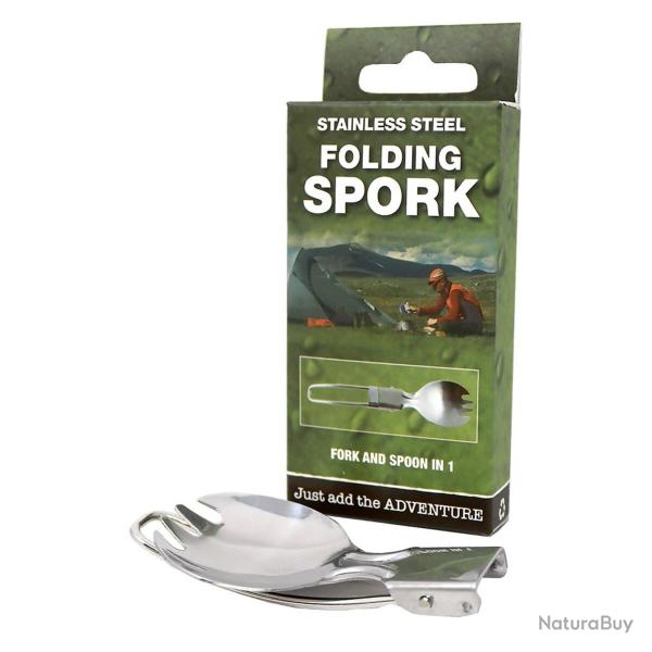 Cuill�re/fourchette Pliante Kaki