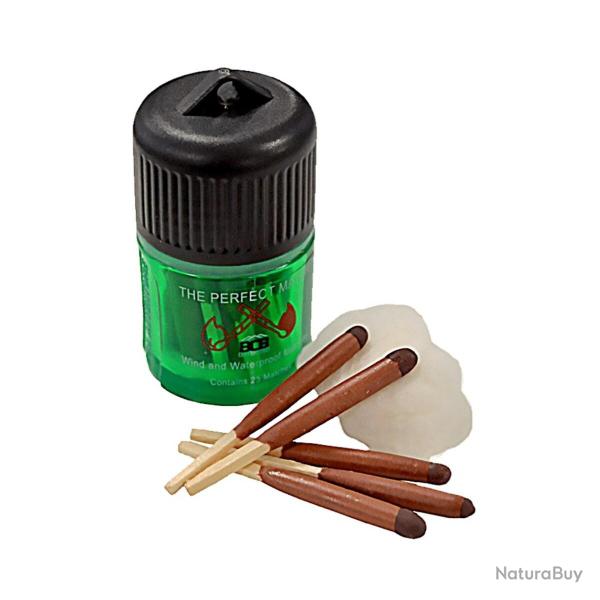 Allumettes De Survie - 25pcs Noir