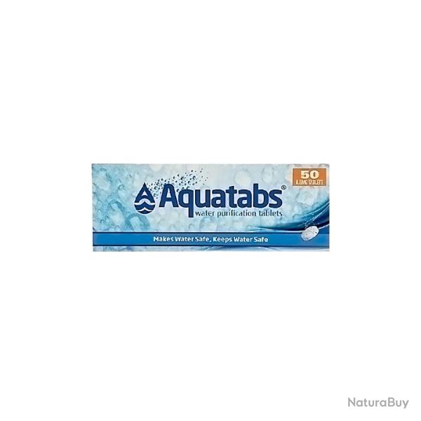 Tablettes de Purification d'Eau AQUATABS� Blanc