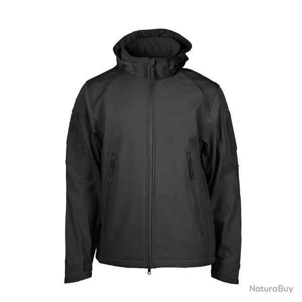 Softshell Ripstop Noire - GK DUTYCALL 2XL