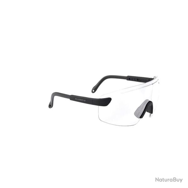 Lunettes Tactiques D�fense Verres Transparents - SWISSEYE Noir