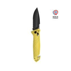 Couteau C.A.C&reg; Serration - Jaune Jaune