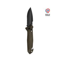 Couteau C.A.C&reg; Serration - Kaki Kaki