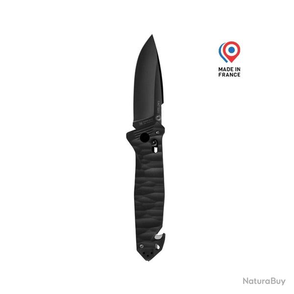 Couteau C.A.C� Lisse - Noir
