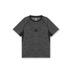 T-shirt de Sport Stamina Noir / Gris XS
