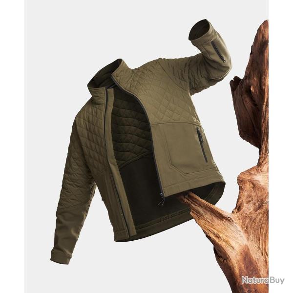Veste Softshell Storm Bi-Mati�re Kaki 2XL