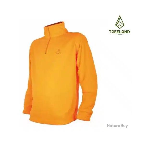 Sweat polaire orange treeland enfant 6 ans