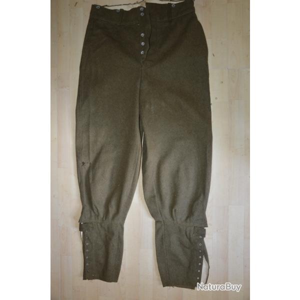 PANTALON CULOTTE Mle 1938-MAGINOT-CAMPAGNE DE FRANCE 1940-LIBERATION 1944- FRENCH TROUSERS 2�WW