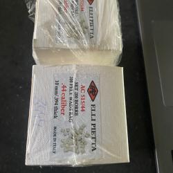 F.LLI PIETTA Lot de 2 boites de 200 bourres Feutre cal.44 neuves sous blister