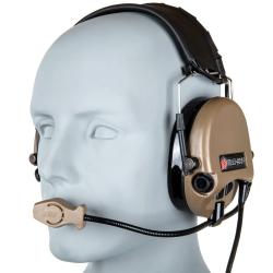 Casque Anti-bruit Actif Tac-Sky WYS0147 PRO  Flat Dark Earth