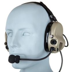 Casque Anti-bruit Actif Tac-Sky Back Headband WYH302  Flat Dark Earth